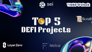Top 5 DeFi Projects funding in 2023 by web3oclock