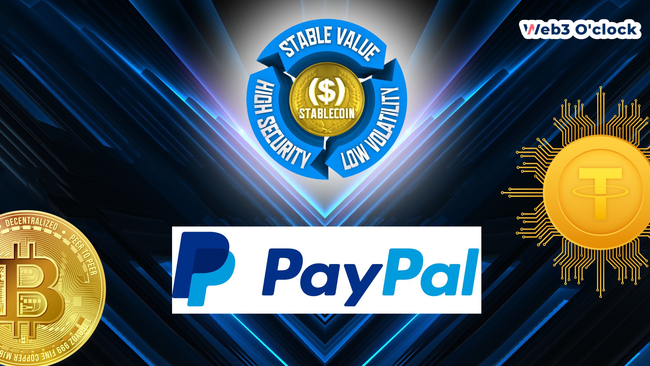 PayPal Unleashes PYUSD Stablecoin by web3oclock