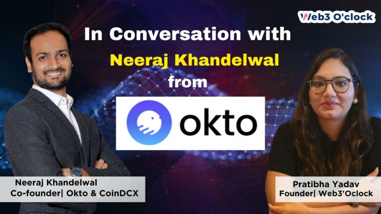 okto crypto wallet and coindcx co- founder Neeraj Khandelwal interview