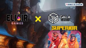 Gala Games and Elixir Games Partnership by web3oclock