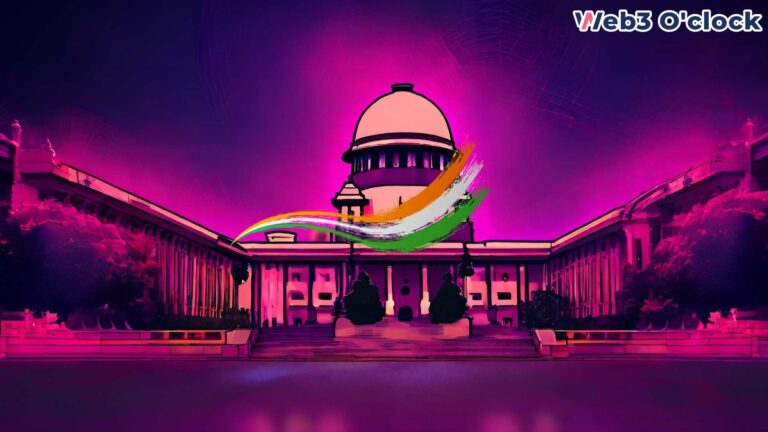 Indian Supreme Court Rejects Crypto Petition by Web3O'clock