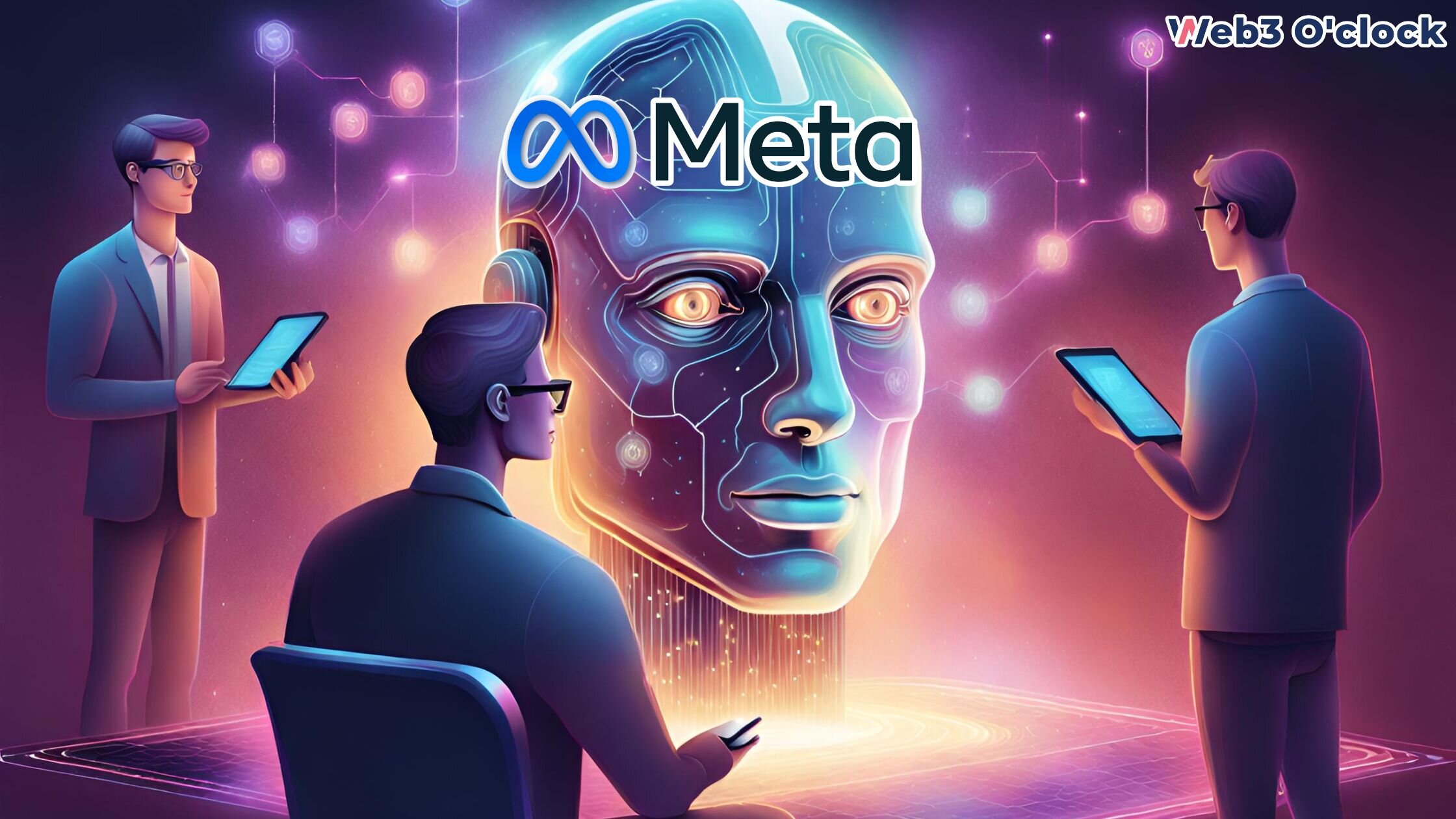 Meta Breaks Up AI Team by Web3oclock