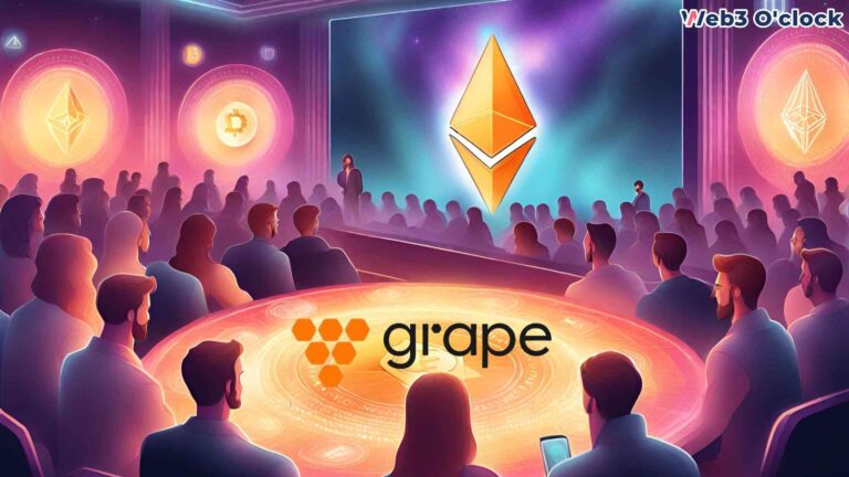 Grape Secures $35 Million Funding by Web3 o'clock