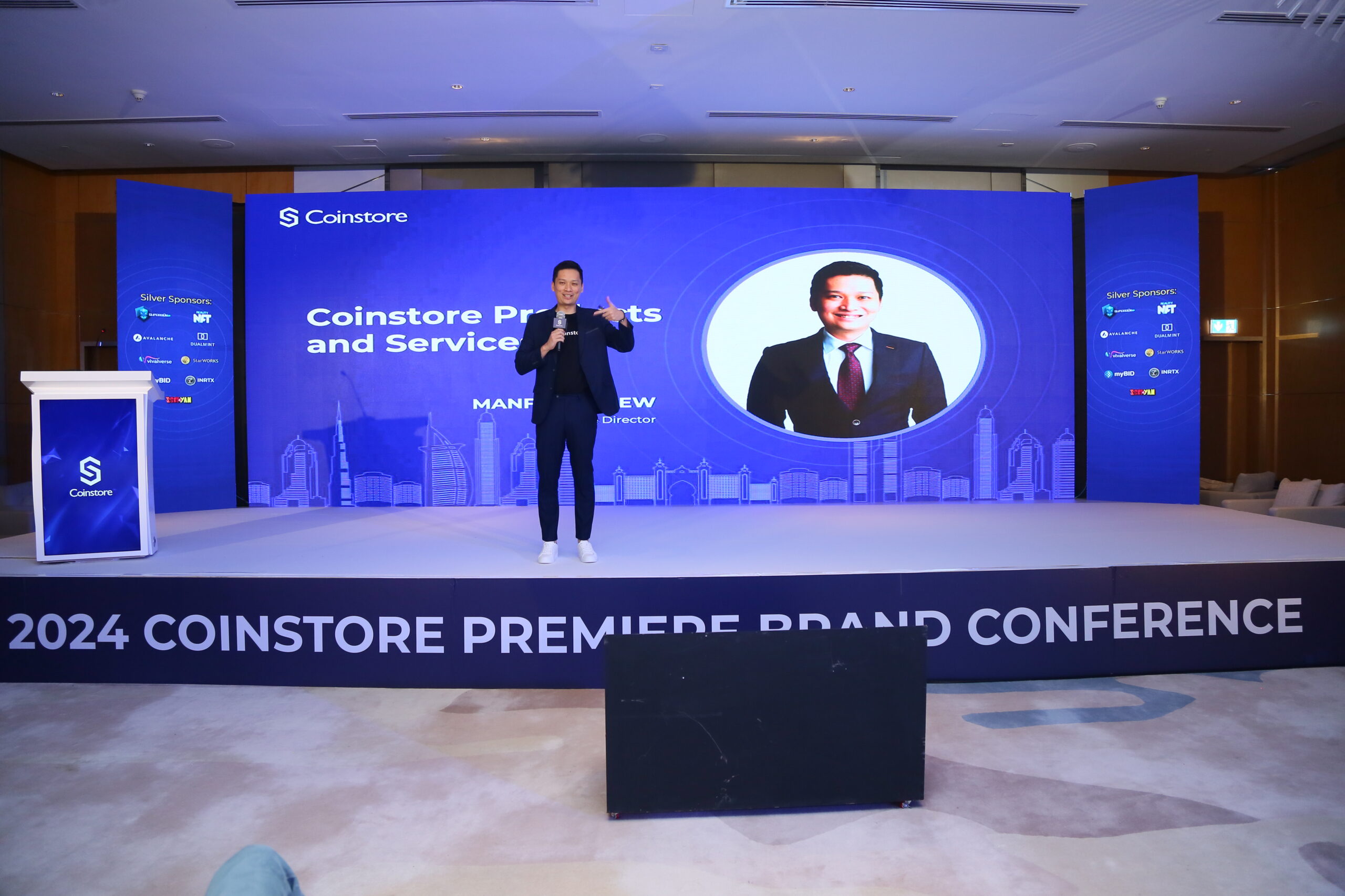 Coinstore Premiere Brand Conference by web3 o'clock