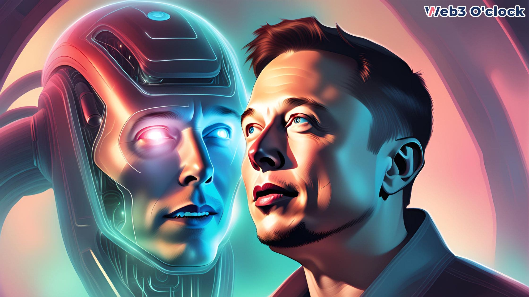 Elon Musk on AI by web3 o'clock