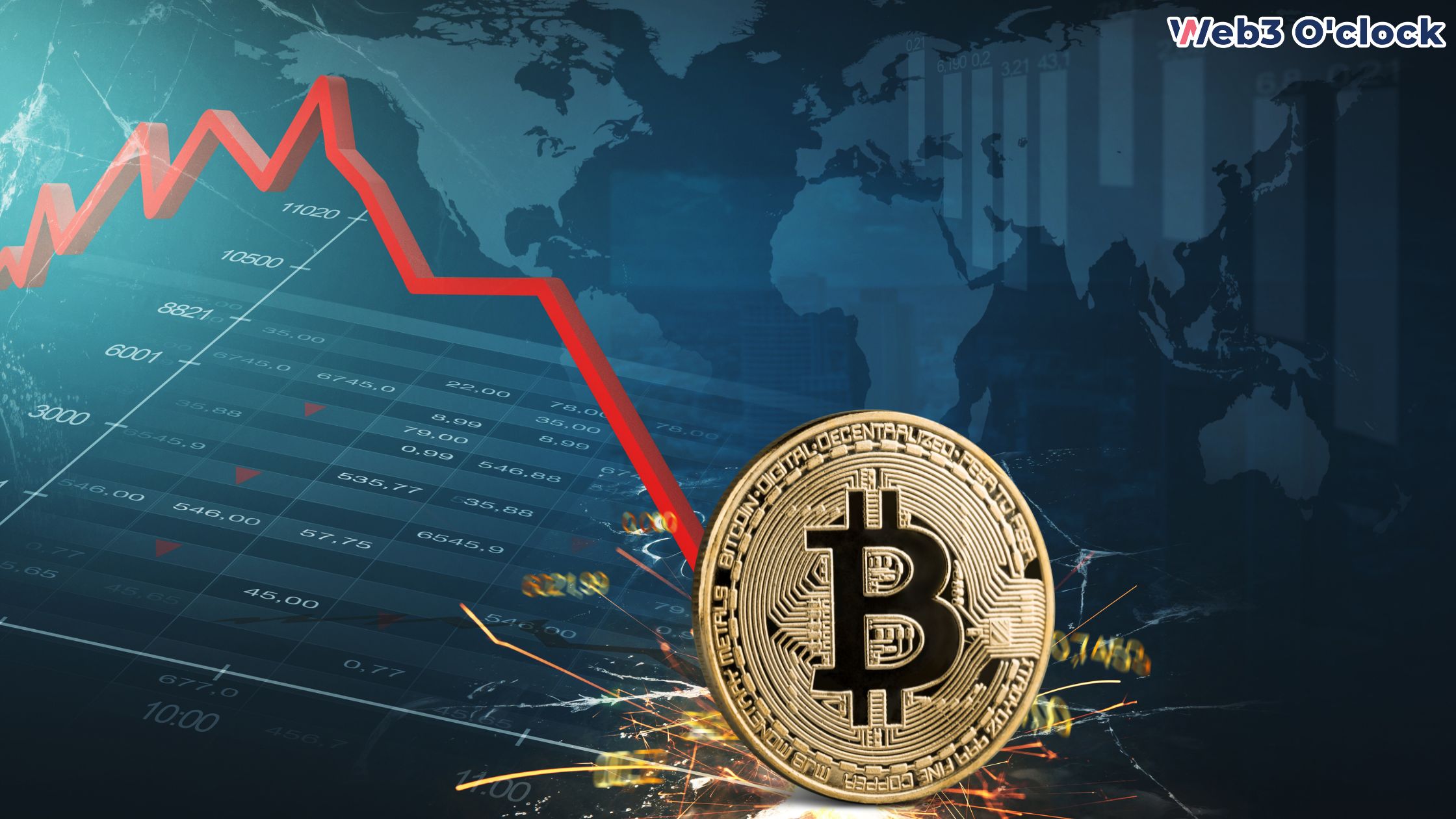 Bitcoin Crashes to $65K by web3 o'clock
